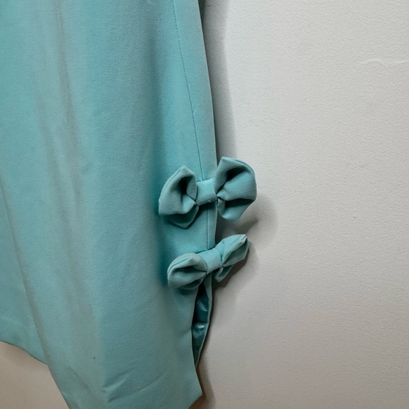 Fashion Nova Tiffany Blue Alana Bow Mini Dress - Picture 4 of 6